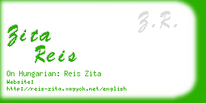 zita reis business card